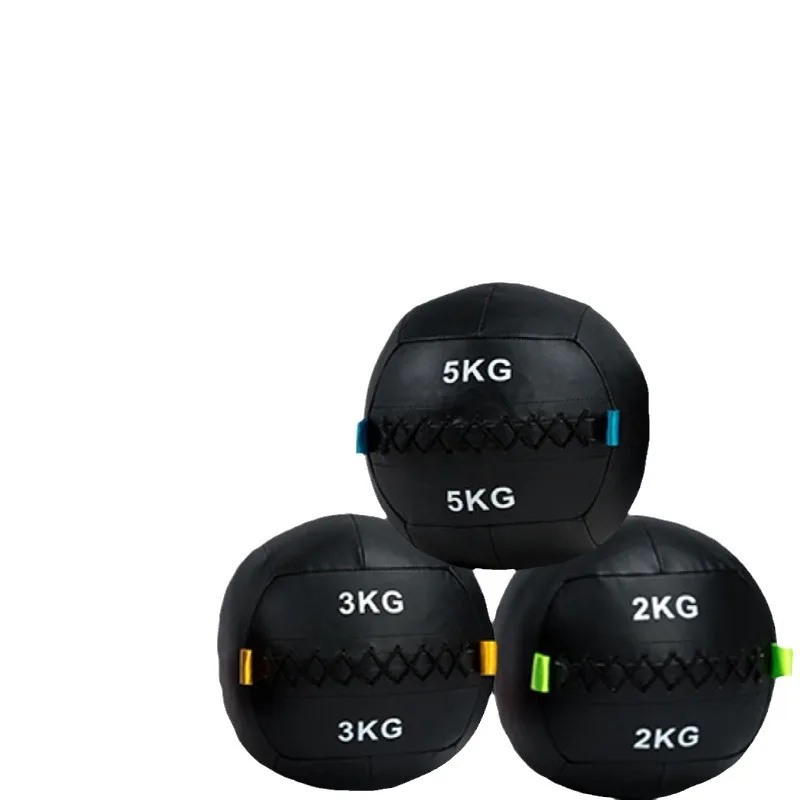 1 2 3 4 5 6 7 8 9 10 11 12 13 14 KG Weightlifting Gym Fitness Exercise PVC Wall Balls Soft Medicine Ball