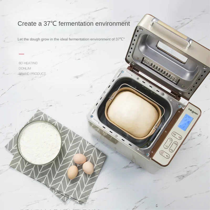 Donlim Bread Machine Home Automatic Small Cake and Fermentation Multifunctional Breakfast 220V