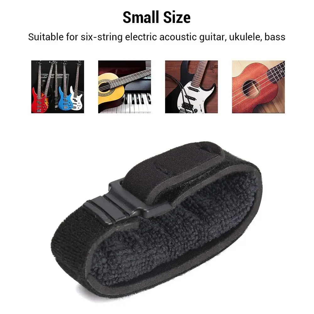 Universal Adjustable Guitar Mute Wrap Instrument Supplies Mute Noise Guitar String Dampener Musical Guitar String Cover Belt