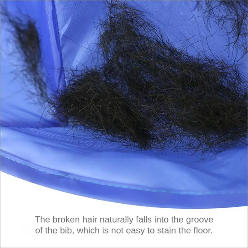 Groove Head Canopy Fine Line Waterproof Children's Haircut Cape With Adjustable Closure Can Be Used Repeatedly Haircut Cape