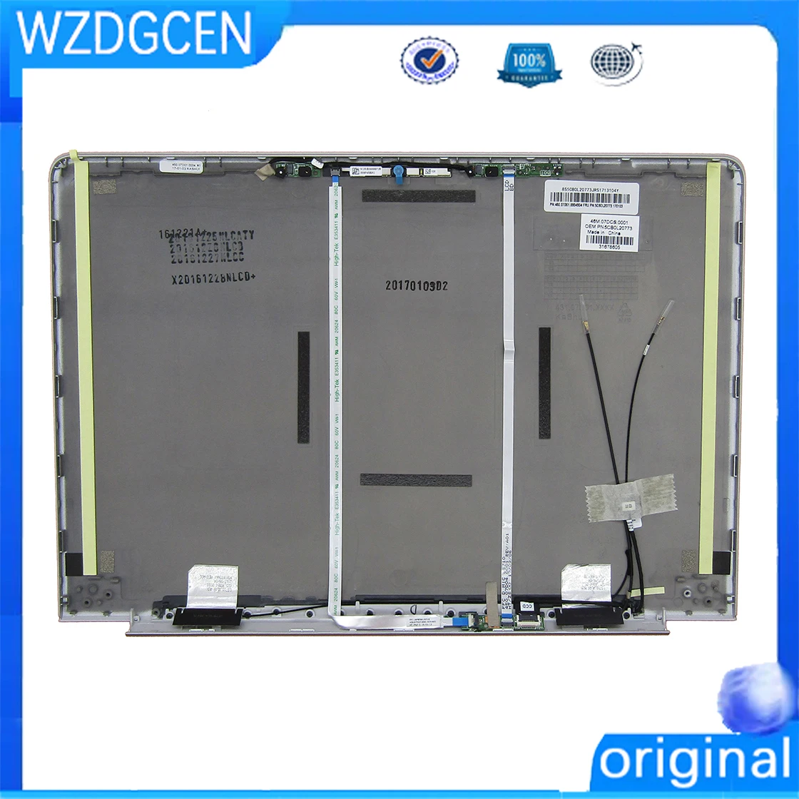 

New Laptop Case Top Cover For Lenovo IdeaPad 710S 710S-13 710S-13isk LCD Back Lid Cover with Camer Silver 5CB0L20773