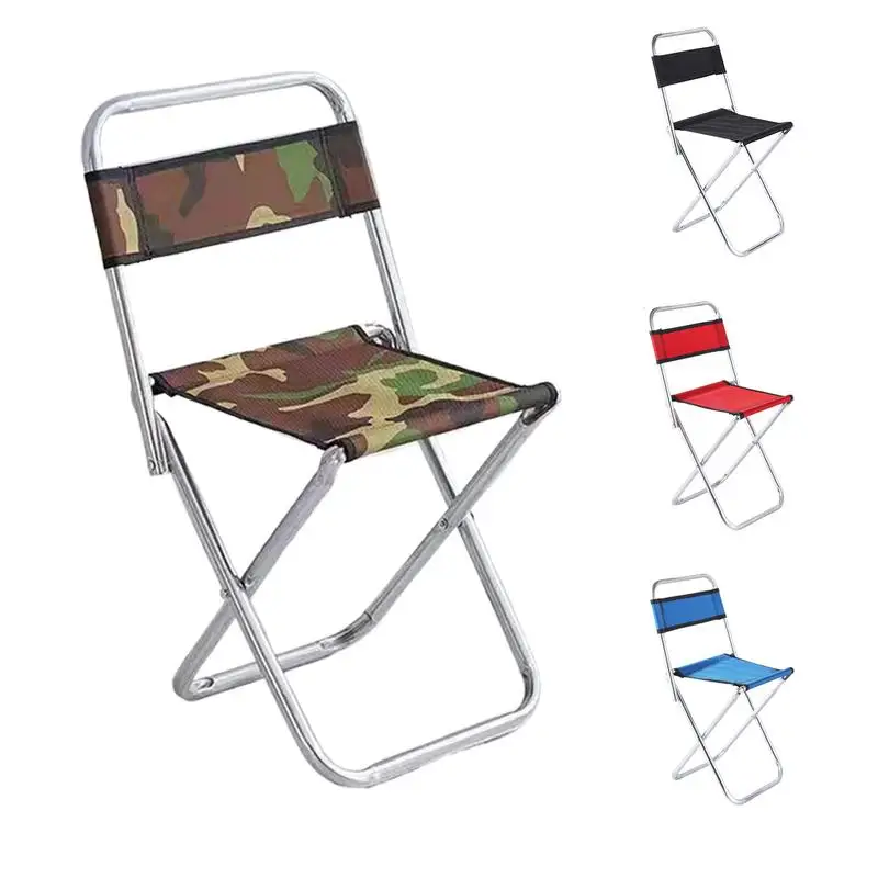 1PCCollapsible Stool Mini Lightweight Recliner Foot Rest Fishing Chair Footrest For Patio Travel Picnic Walking Hiking Festival