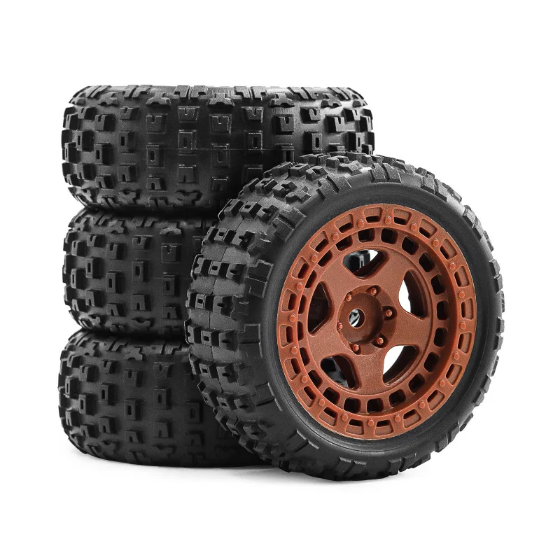 Jeu de 4 roues RC 1/18 pour ARRMA Typhon GROM - Pneus tout-terrain