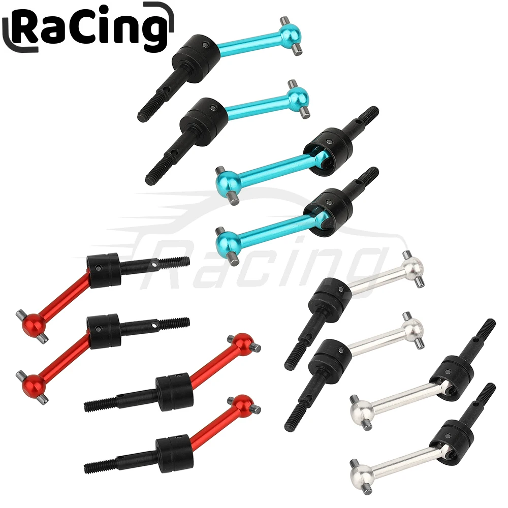 

4pcs Metal Universal Drive Shaft Driveshaft CVD 53792 for Tamiya TT01 TT02 TT01D TT01E TA04 1/10 RC Car Upgrades Parts