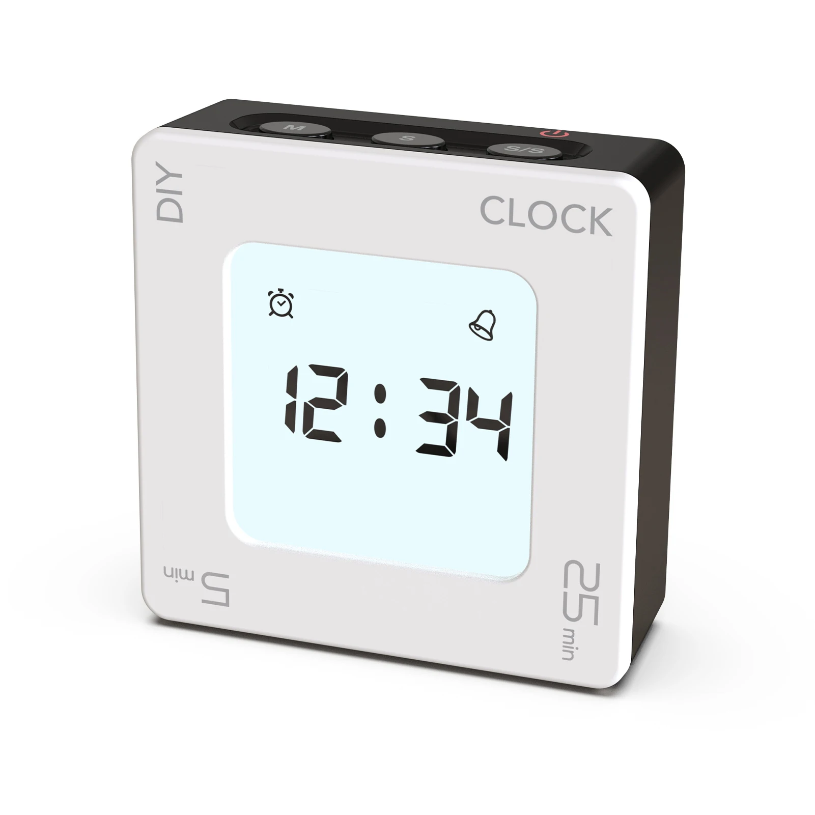 Time Timer® Retro 8" Eco Visual Timer - 60 Minute Desk Clock, Green (Battery Not Included)