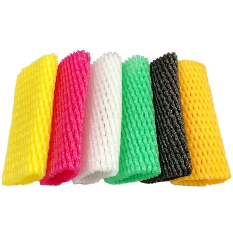 EVANEM 100PCS Set di Maniche A Rete in Schiuma Tasca Protezione Antiurto Imballaggio for Il Trasporto