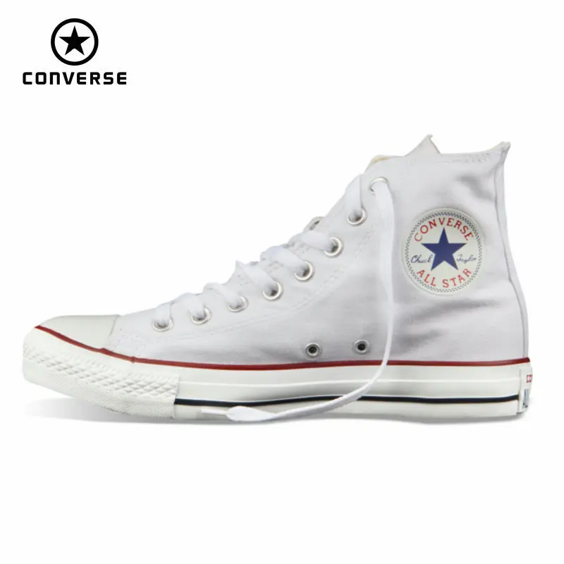 Converse Zapatillas star originales para hombre mujer, zapatos de lona, zapatillas de Skateboarding, color negro| | AliExpress