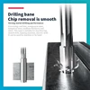DRINYOUNG 3mm 4mm 5mm 6mm 7mm 8mm 9mm -20mm H8 Chucking Reamers Optional Machine  High Speed Steel Rotating Tools Straight Shank 2