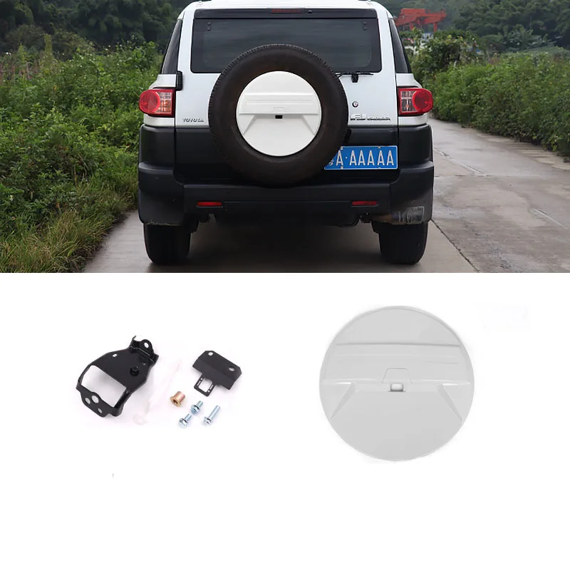 トヨタfjクルーザー用トランクスペアタイヤカバー,装飾ケース,07-22