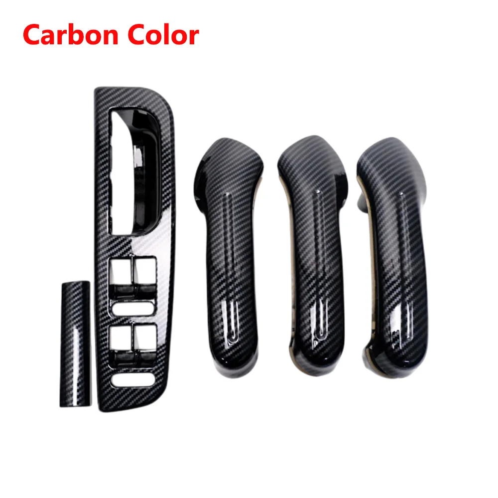 4PCS VW Bora Golf 4 MK4 Jetta1999-2004 왼손잡이 운전석 차량 내부 도어 핸들 1J4 867180A 3B1867171 1J1867179