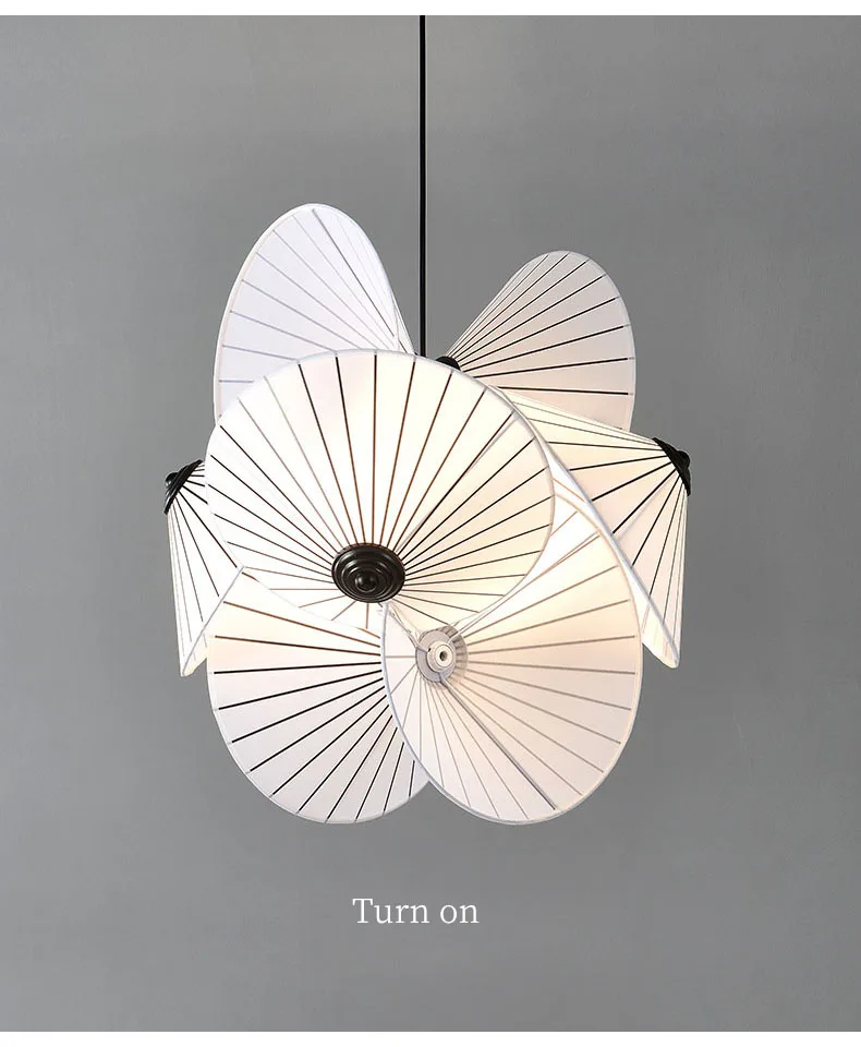 Minimalist Cloth LED Pendant Lamp