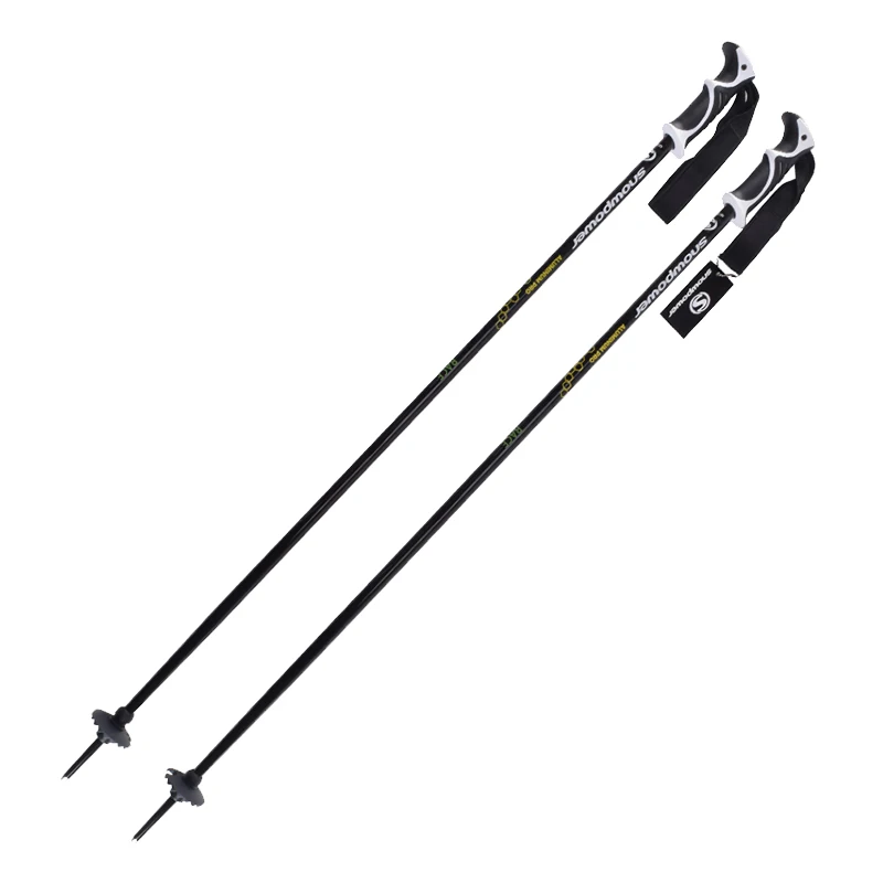 Aluminum Magnesium Alloy Ski Cane Doubl 100-125cm Ski Pole