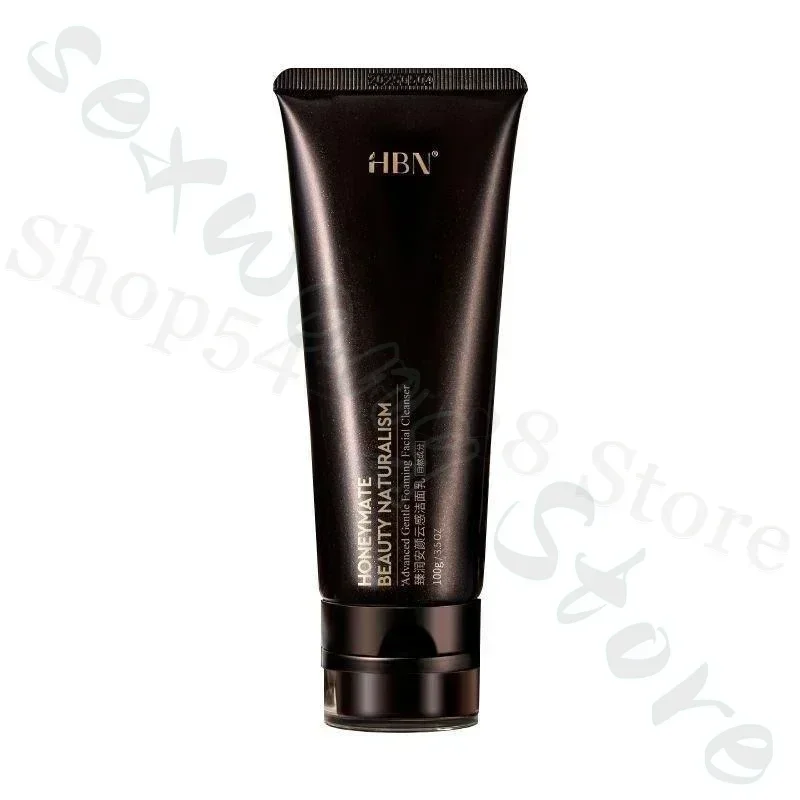 HBN Amino Acid Cleansing Cream Deep Cleans Pores Oil Control Moisturizing Cleanser Relieves Redness and Nourishes Sensitive Skin 6