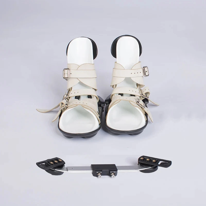 1Pair Medical Orthopedic Leather Dennis Brown Splint Shoes for Corrective Deformed Foot for Children-No Shoe Rack 4