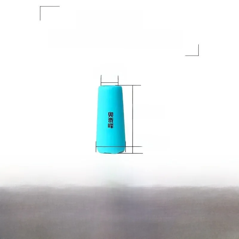 Ouqifeng 액체 실리콘 연장 길이 루어로드 낙하 방지 보호 커버 외부 로드 테일 플러그 소형 액세서리