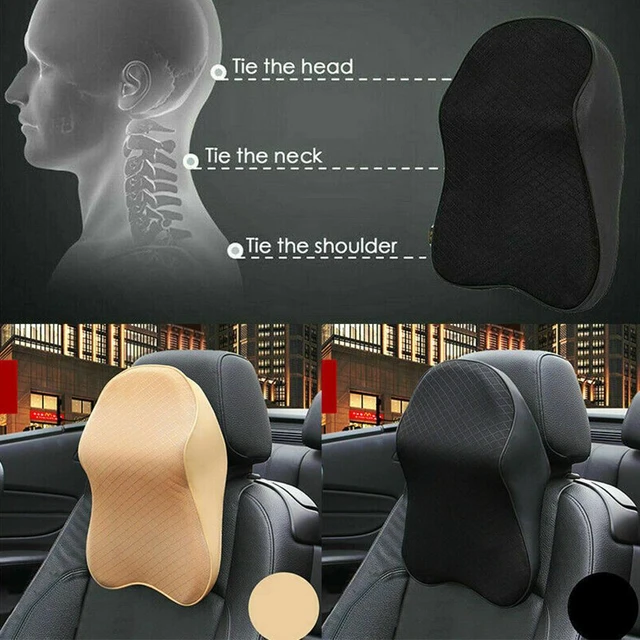 Car Seat Headrest Neck Pillow Auto Neck Support Memory Foam Soft Breathable  Head Pillows Neck Pain Relief Univesal Car Accessory - AliExpress