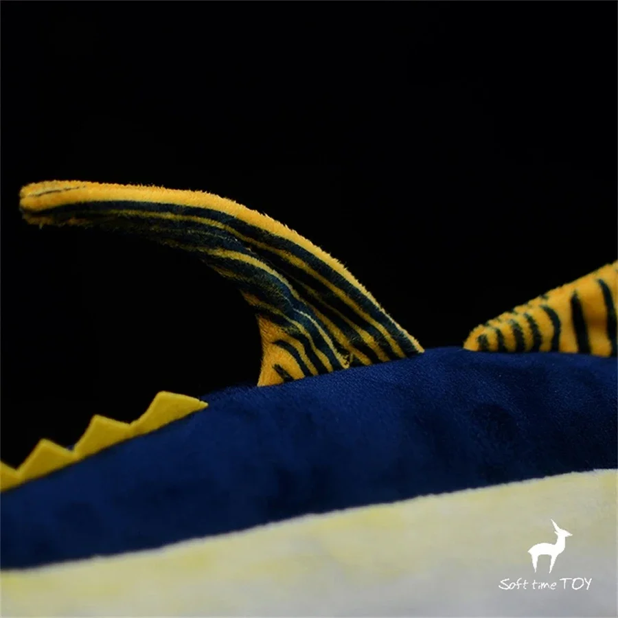 Yellow Fin Tuna High Fidelity Anime Cute Plushie Allison Tuna Fish Plush Toys Lifelike Animals Simulation Stuffed Doll Kawai Toy 6