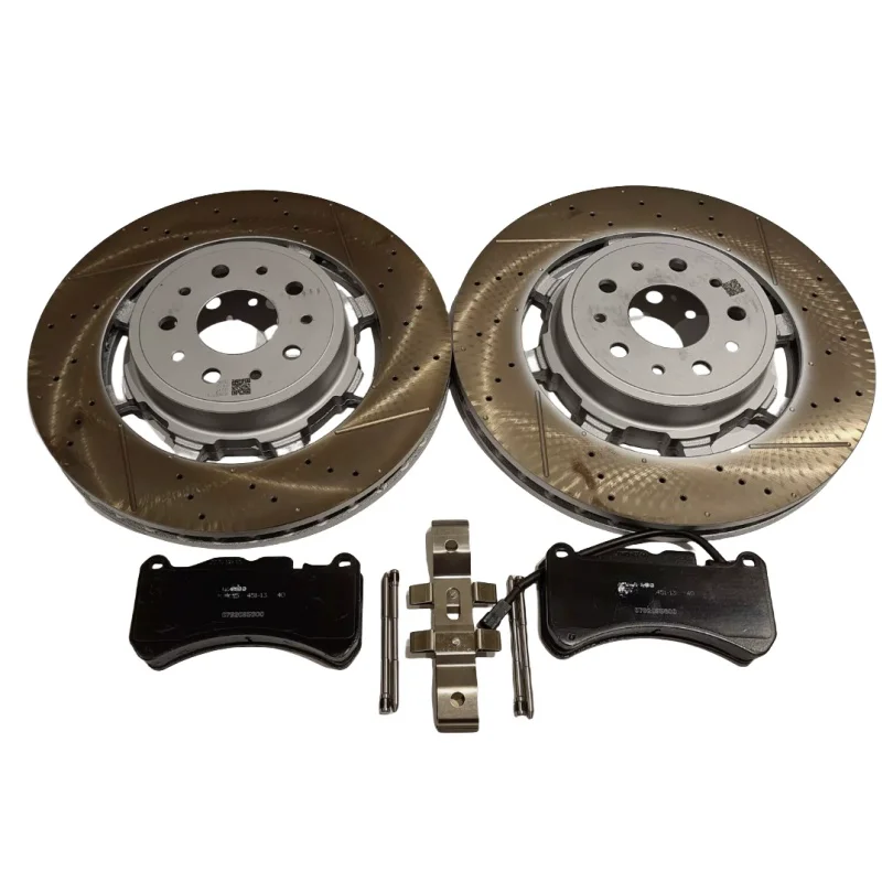 For Maserati Granturismo GT & Quattroporte Front Brake Pads & Rotors 2315318 673010328 673012044 980139070