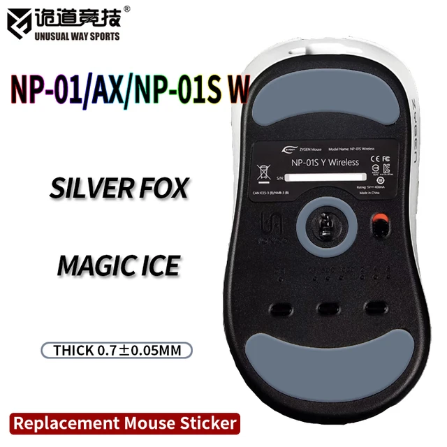 UnusualWaySports Mouse Feet Skates Foot VAXEE NP01S Wireless AX