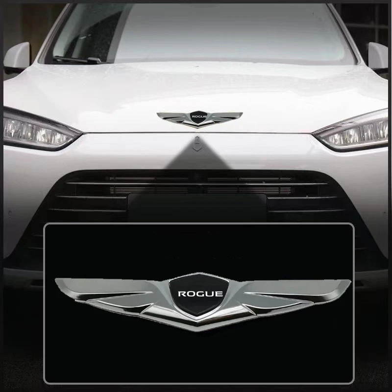 

Car modification car stickers 3D metal badge hood decal high-end decorative stickers for NISSAN Rogue with logo car accessories