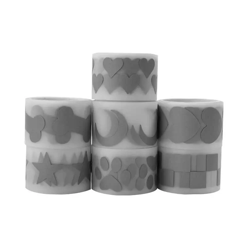 Reflective Stickers Reflective Tape 1pc 3cmx100CM For Clothing Hot Stamping Foil Heat Transfer Vinyl Film DIY Iron On Fabric