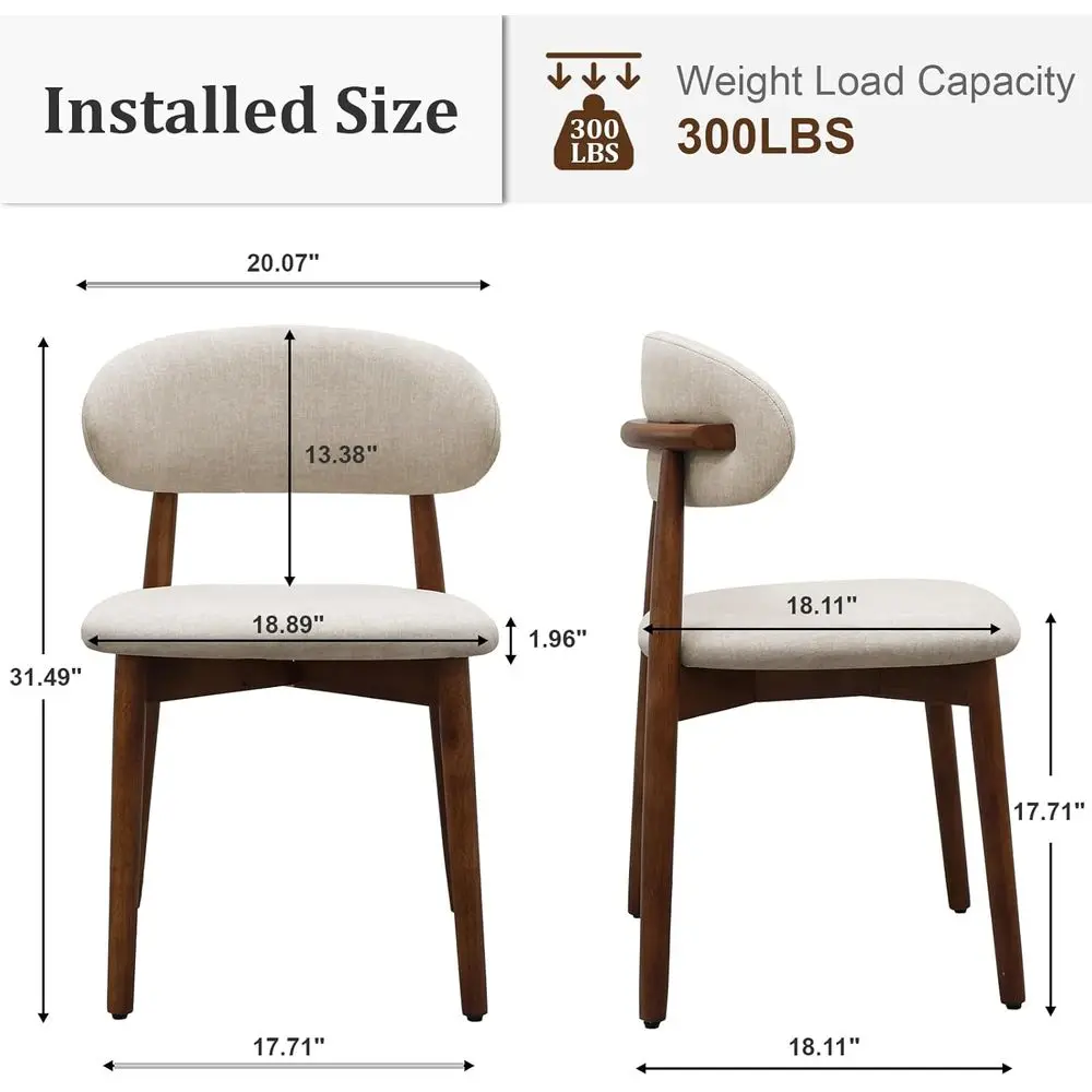 Modern Upholstered Dining Chairs 2