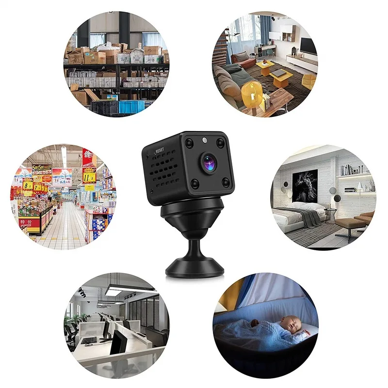 

X6 MINI1080P Night Vision WiFi Network Camera Motion Detection Video Recorder Mobile APP Remote Reception HD Smart