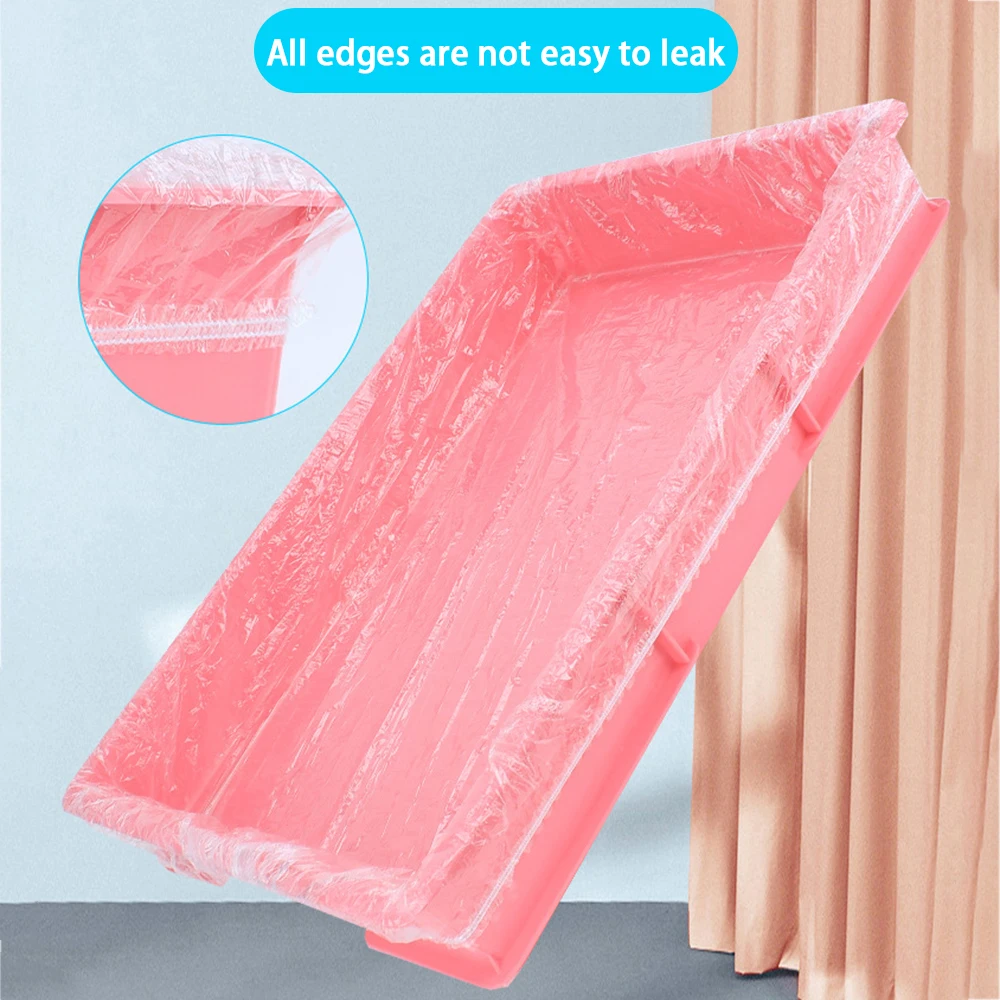 

50 шт., Одноразовые Подносы для питомцев, из полиэтилена