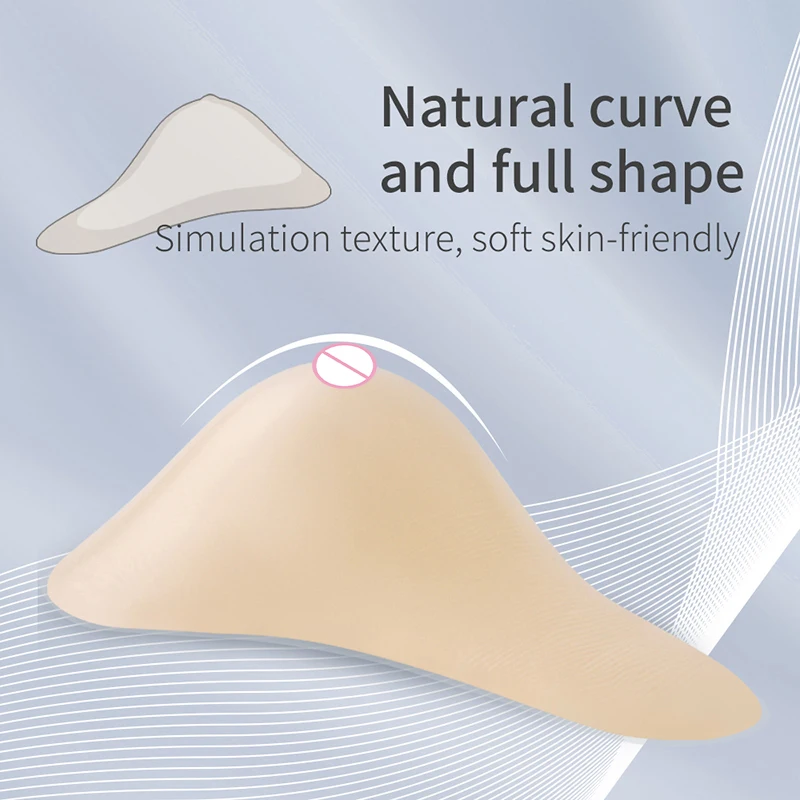 LERVANLA QLT Special Silicone Breast Prosthesis for Women Bras With Breathable Resection After Lightweight Breast Surgery