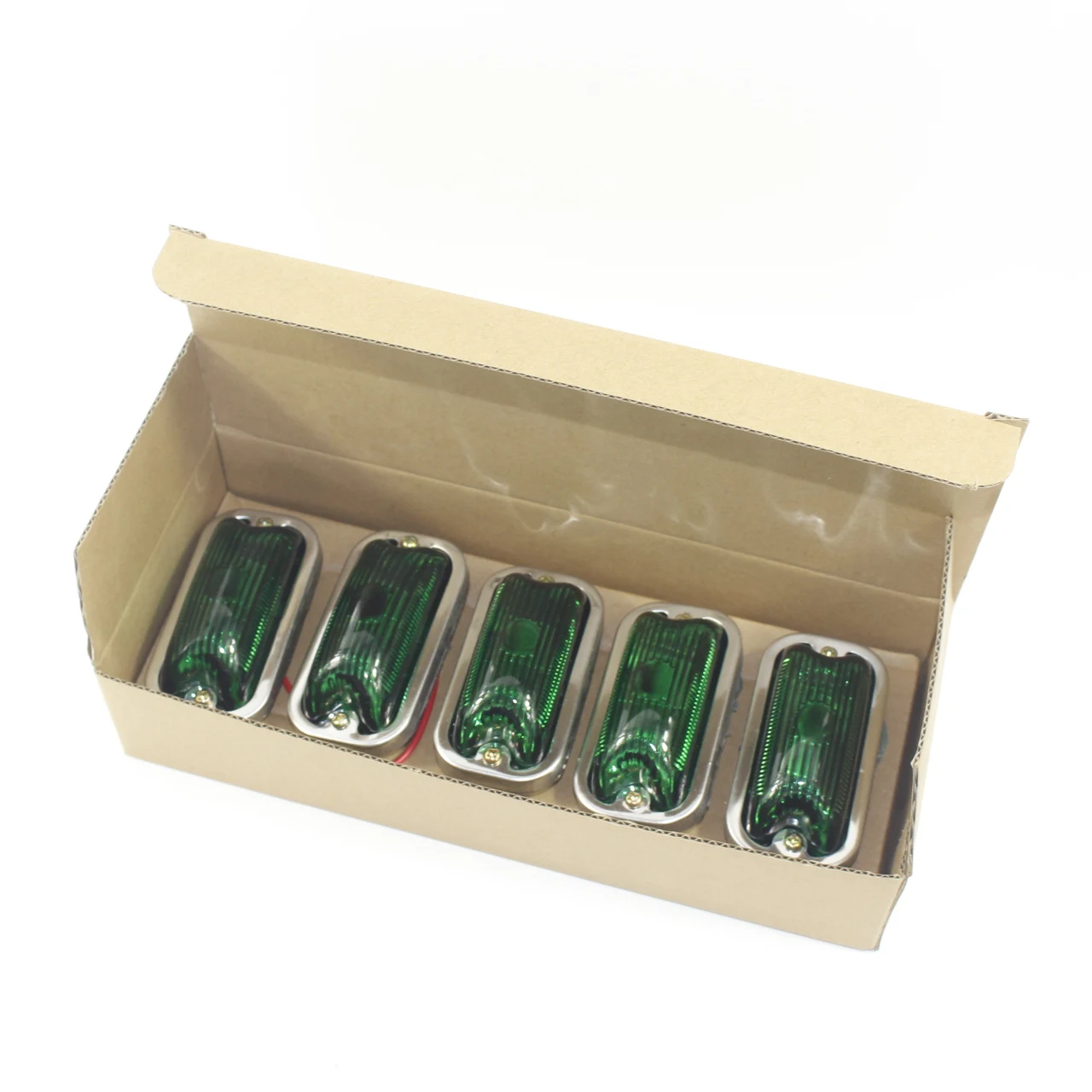 

5pcs Green Japanese Truck and Wild UD Universal Decorative Side Lamp Glass Cover Refit for Mitsubishi