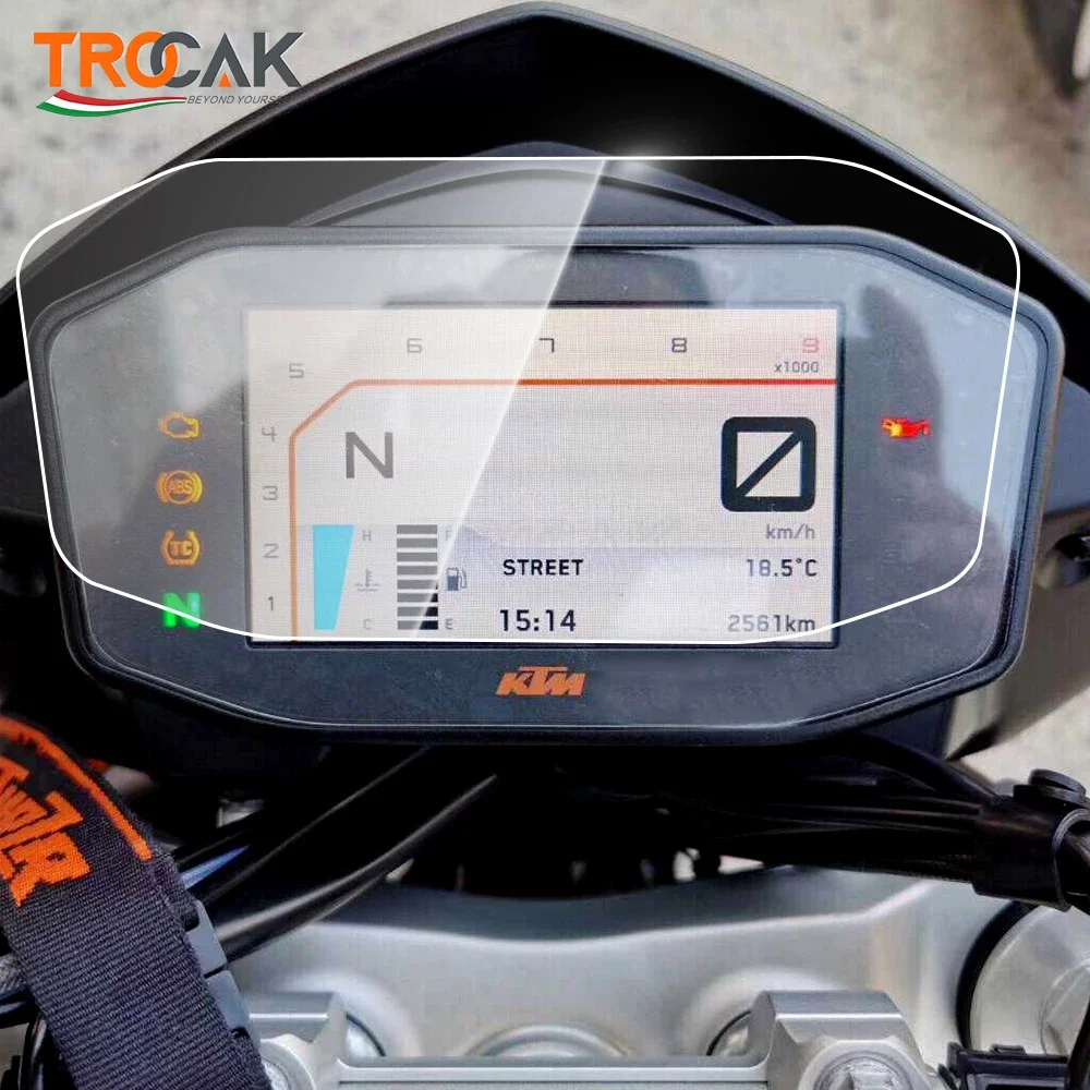 Cluster Scratch Protection Film Screen Sticker KTM 690 Duke / 790 Duke /1290 Super R / 890 Motorcycle Accessories For motorcycle screen protector motorcycle sticker set