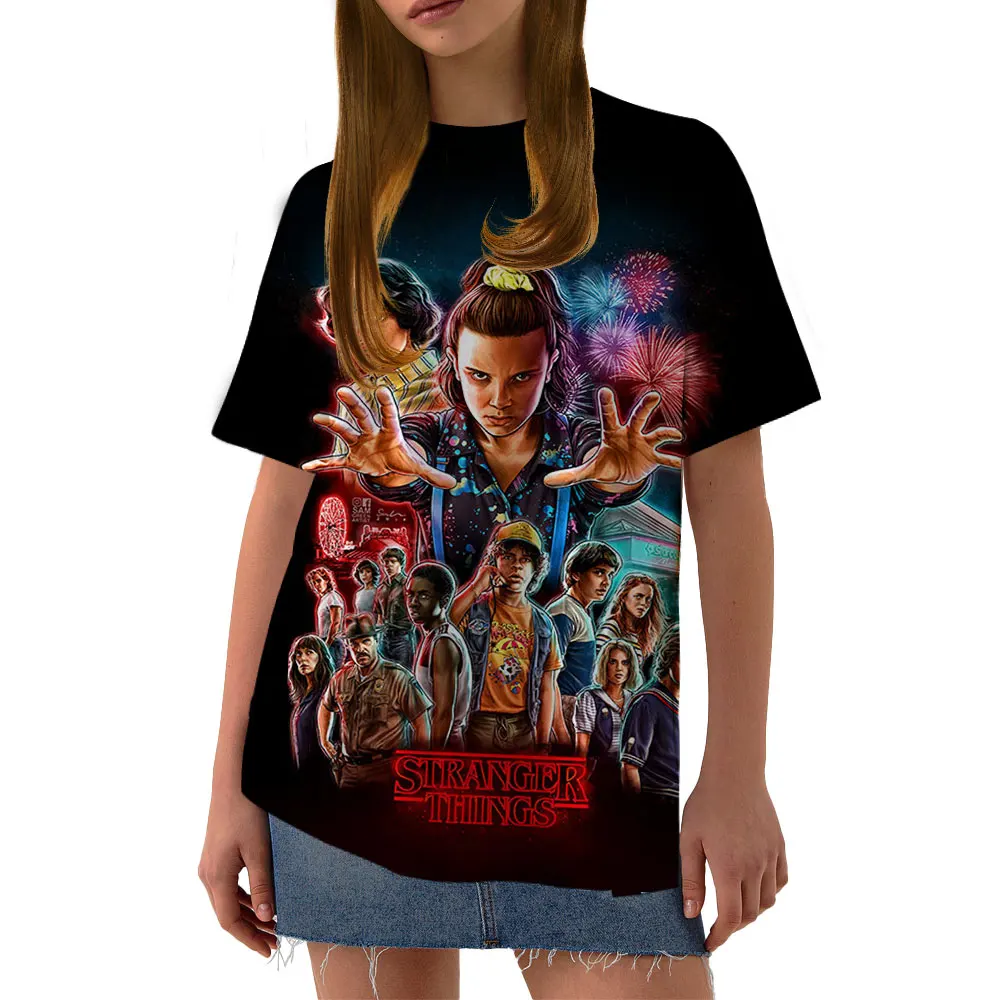 Fashion 90s Stranger Things 3 Women T 
