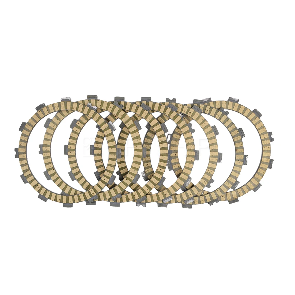 

Для Honda CB 700 Nighthawk 84-1986 CB700 CB700SC Shadow 800 1988 VT 800 фрикционные пластины сцепления мотоцикла 6 шт. комплекты на бумажной основе