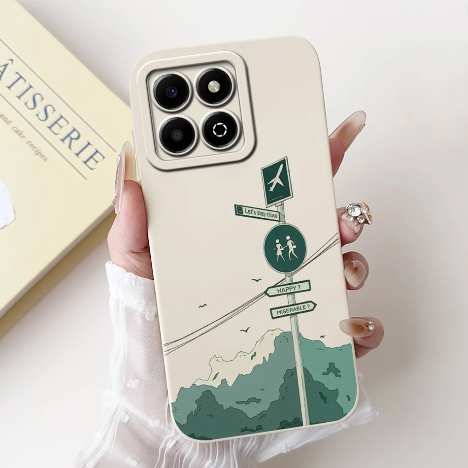 Fashion Moon Pattern Shockproof Silicone Phone Case