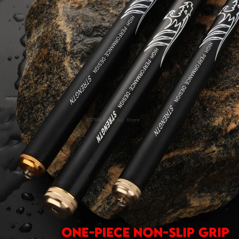 Carbon Fiber Fishing Rod Telescopic Ultra-light Hard Pole for Stream Freshwater Fishing Pole 4.5M/5.4M/6.3M/7.2M/8M/9M/10M