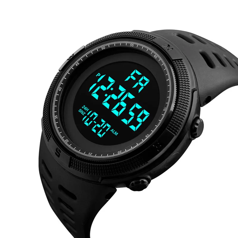 Watch Men Digital Electronic Watch Date Stopwatch Electronic Hand Watch Unisex Sports Watch Led Display Men and Women Watches