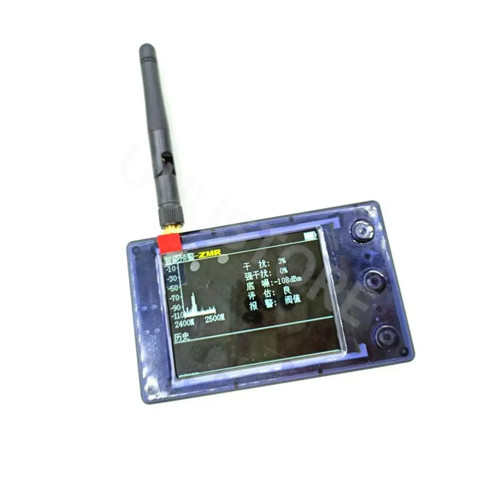 

Спектрометр Спектрограф ZMR 2,4G, 2,8 дюйма, полноэкранный, встроенный аккумулятор 800 мАч для радиоуправляемых моделей самолетов, FPV дронов, запчасти «сделай сам»