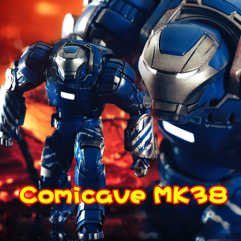

Новинка, металлическая подвижная модель Comicave 1/12 из сплава, Igor Mk38, Фигурка Железный человек, модель телефона, игрушечное украшение для взрослых, праздничный подарок, детская игрушка