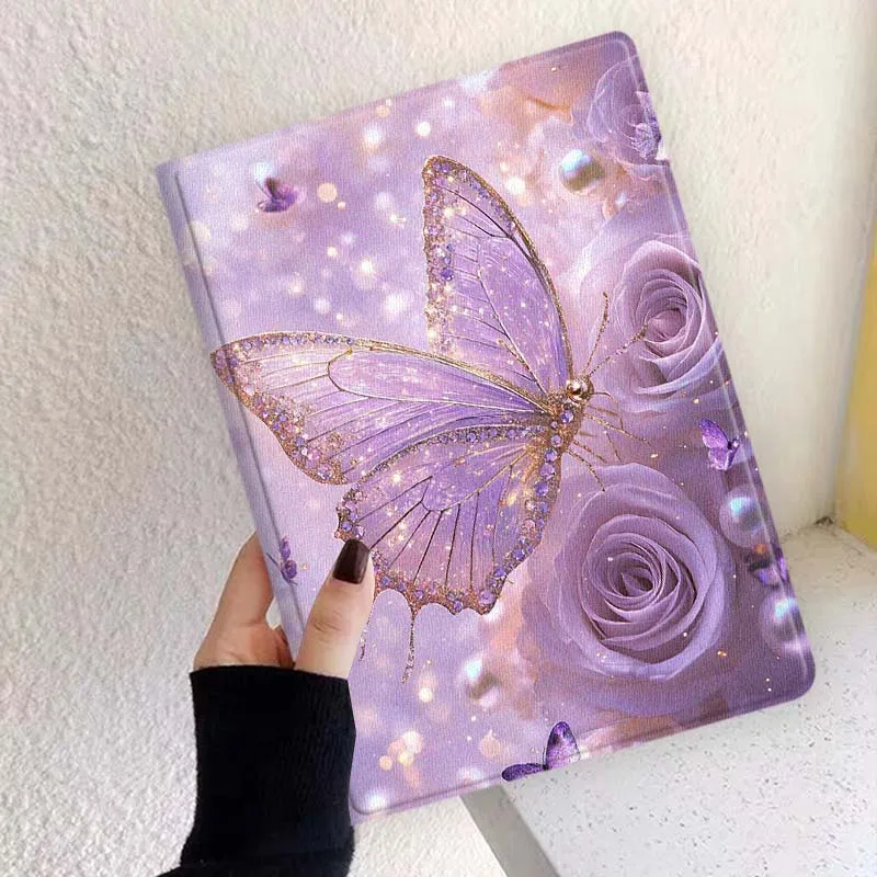 Cartoon Glowing Firefly Tablet Case