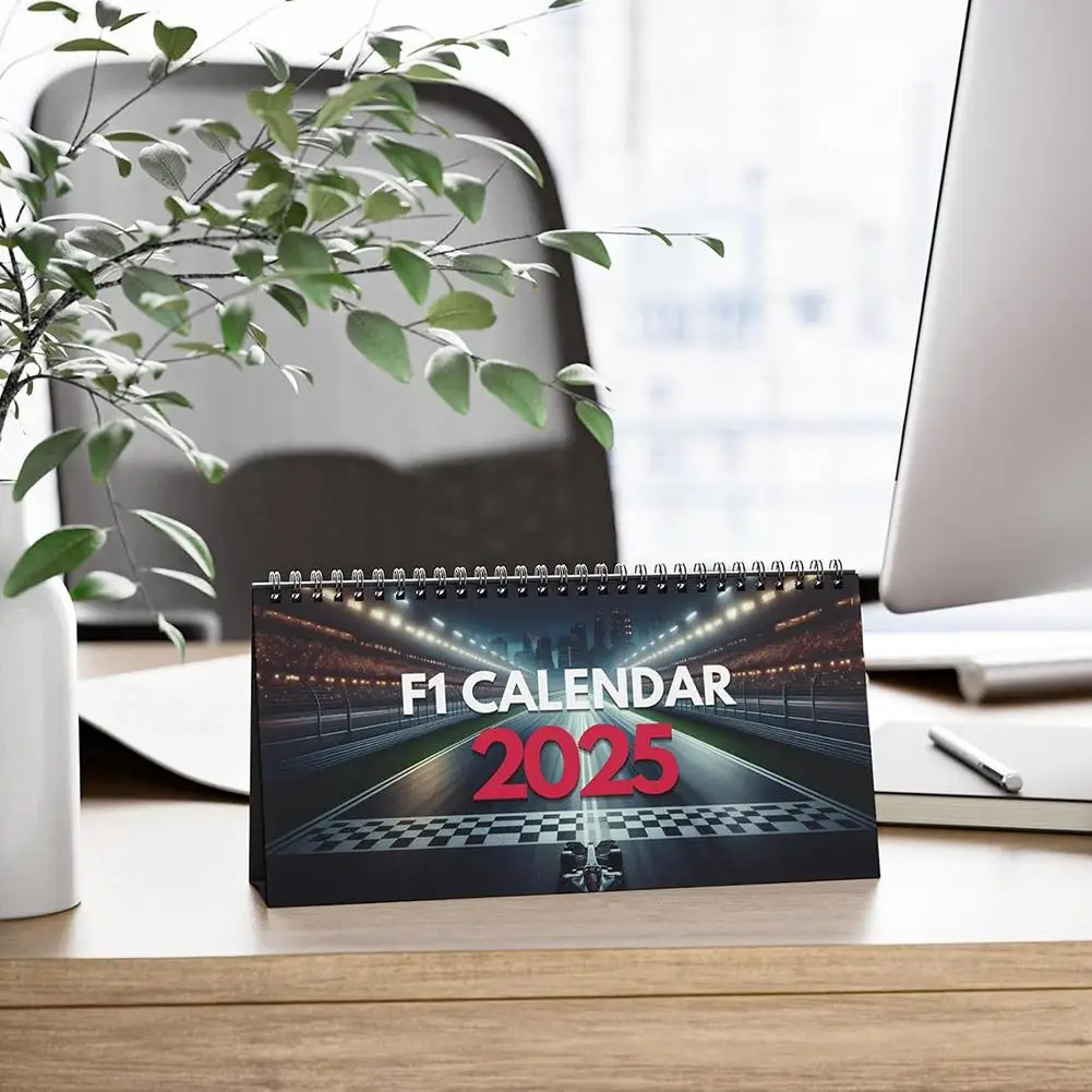 F1 Calendar desk calendar wall calendar paper wall calendar habit tracker calendar