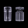 1Pcs Square Coin Tube Clear Acrylic Coin Holder Storage Box Container with Screw Lid for 27mm Coins Collection Supplies 4