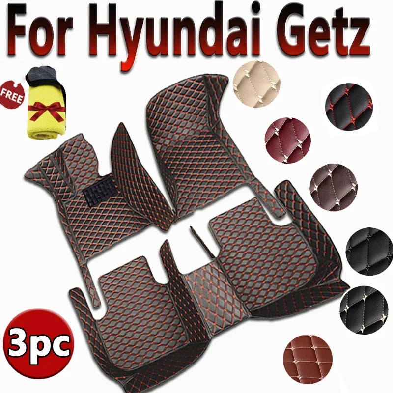 

Автомобильные коврики для Hyundai Getz Prime Click Inokom TB 2002 ~ 2011, роскошные коврики, защитный коврик, кожаные коврики, автомобильные аксессуары