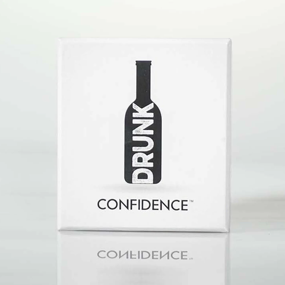 Drunk Confidence Card Game Party Game Adult Party Game for You and Your Overconfident Friends Drink Game 250 Cards 2