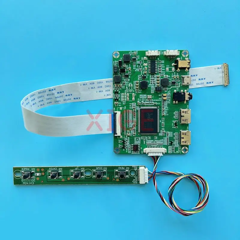 

Плата контроллера для LP156WHB LP156WHU USB Micro 1366*768, комплект «сделай сам», 30-контактный EDP HDMI-совместимый мини-монитор для ноутбука 15,6 дюйма