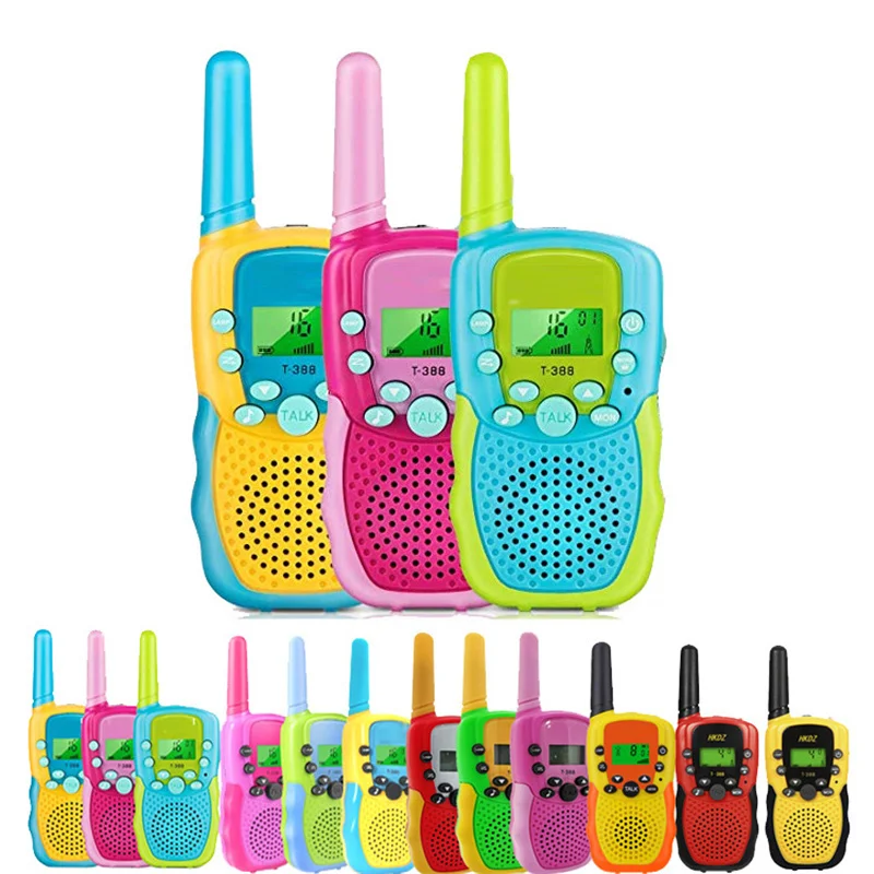 

Portable 22 Channels Walkie-Talkie For Kids Toy 3KM Handheld Transceiver Receiver Two Way Radio Comunicador Toys For Boy Girls
