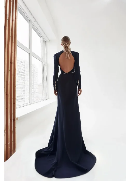 Рисунок 3 - Элегантные темно-синие платья для