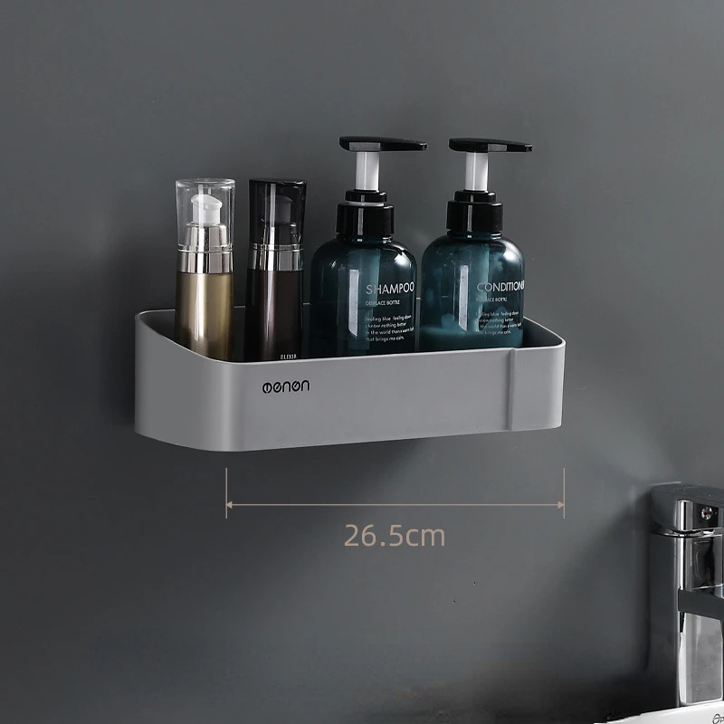 Fürdőszoba polc Lyukasztó polcok Sampon Zuhany Tároló Állvány Konyhai Tartó WC Konyhai Rendező Fürdőszoba Kiegészítő készlet