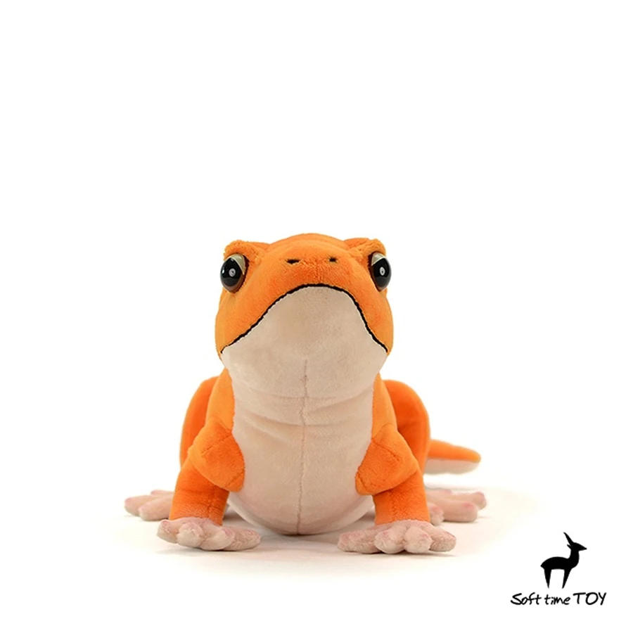 Fat Tail Gecko High Fidelity Anime Cute House Lizard Plushie African Geckos Plush Toys Lifelike Animals Simulation Stuffed Doll 3
