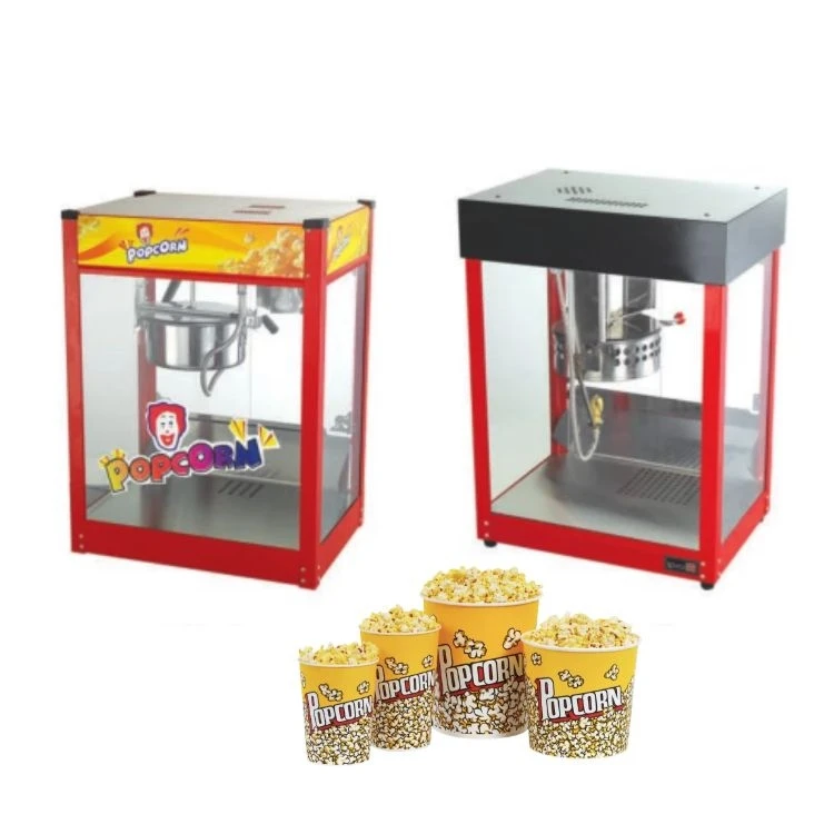 Automatic Cheap Pop Corn High Quality Lpg Gas Popcorn Puff Make Machine Maker Gas Operated