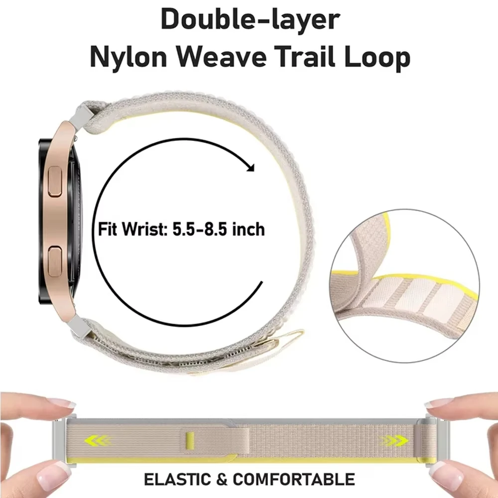 Trail Loop Nylon Strap for Huawei Watch - Durable 22mm Band for Enhanced Comfort and Style